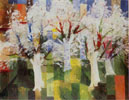 Blühende Bäume, 1950