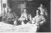 Im Lazarett Elmshorn 1915 (rechts hinten)